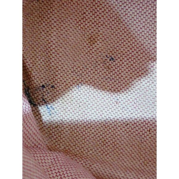 Dooney and Bourke VTG Canvas Leather Bucket Shoulder‎ Bag Pink 1970's  DAMAGE - Picture 11 of 16